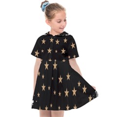 Little Stars Pattern Kids  Sailor Dress by ConteMonfrey