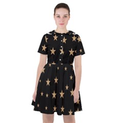 Little Stars Pattern Sailor Dress by ConteMonfrey