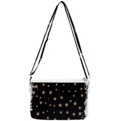 Little Stars Pattern Double Gusset Crossbody Bag by ConteMonfrey