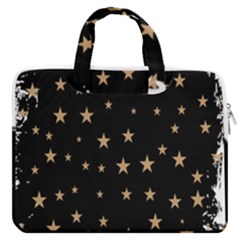 Little Stars Pattern Macbook Pro 15  Double Pocket Laptop Bag  by ConteMonfrey