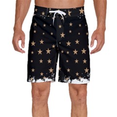 Little Stars Pattern Men s Beach Shorts by ConteMonfrey