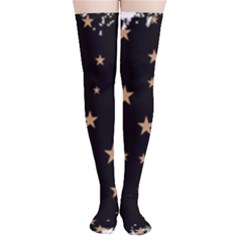 Little Stars Pattern Thigh High Stockings by ConteMonfrey