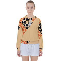 Aesthetic Hearts Women s Tie Up Sweat