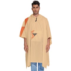 Aesthetic Hearts Men s Hooded Rain Ponchos by ConteMonfrey