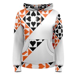 Aesthetic Hearts Women s Pullover Hoodie