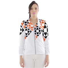 Aesthetic Hearts Women s Windbreaker