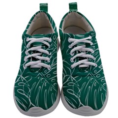 Tropical Green Monstera  Mens Athletic Shoes by ConteMonfrey