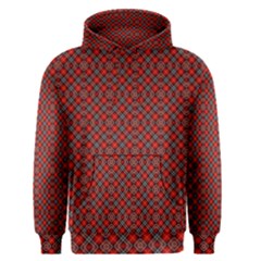 Red Diagonal Plaids Men s Core Hoodie