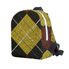 Yellow Plaid Kids  Age 2-4 Lightweight Preschool Backpack by ConteMonfrey