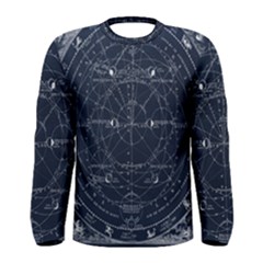 Astronomie Astrologie Vintage  Men s Long Sleeve T-shirt