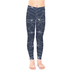 Astronomie Astrologie Vintage  Kids  Classic Winter Leggings