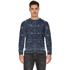 Astronomie Astrologie Vintage  Men s Fleece Sweatshirt