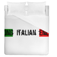 Strong Italian Energy Duvet Cover Double Side (queen Size) by ConteMonfrey