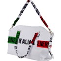 Strong Italian Energy Canvas Crossbody Bag View2