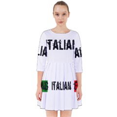 Strong Italian Energy Smock Dress by ConteMonfrey