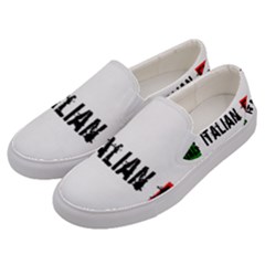 Strong Italian Energy Men s Canvas Slip Ons by ConteMonfrey