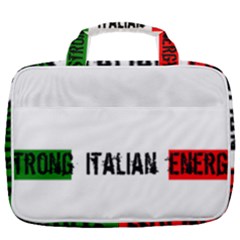 Strong Italian Energy Travel Toiletry Bag With Hanging Hook