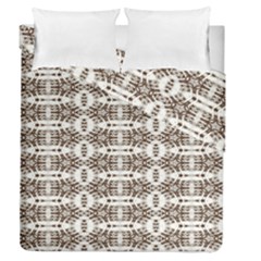 Snake Skin Brown Duvet Cover Double Side (queen Size) by ConteMonfrey