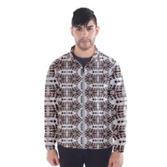 Snake Skin Brown Men s Windbreaker