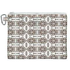 Snake Skin Brown Canvas Cosmetic Bag (xxl) by ConteMonfrey