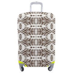 Snake Skin Brown Luggage Cover (medium) by ConteMonfrey