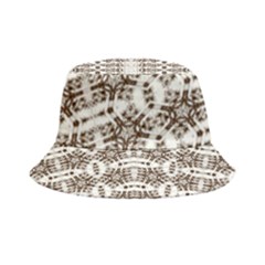 Snake Skin Brown Inside Out Bucket Hat by ConteMonfrey