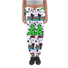 It`s Cold Outside Christmas Pattern Women s Jogger Sweatpants by ConteMonfrey