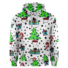 It`s Cold Outside Christmas Pattern Men s Overhead Hoodie