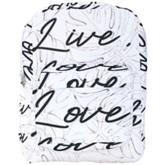 Live Love Laugh Monsteras Full Print Backpack by ConteMonfrey