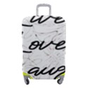 Live Love Laugh Monsteras Luggage Cover (Small) View1