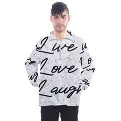 Live Love Laugh Monsteras Men s Half Zip Pullover by ConteMonfrey