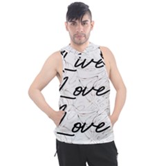 Live Love Laugh Monsteras Men s Sleeveless Hoodie by ConteMonfrey