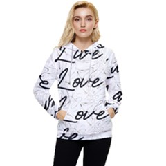 Live Love Laugh Monsteras Women s Lightweight Drawstring Hoodie by ConteMonfrey