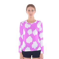 Purple Clouds Women s Long Sleeve T-shirt