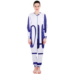 Ho Ho Ho! Christmas Minimalist Onepiece Jumpsuit (ladies)