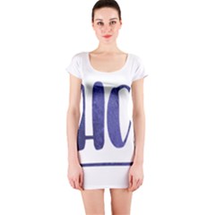 Ho Ho Ho! Christmas Minimalist Short Sleeve Bodycon Dress