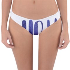 Ho Ho Ho! Christmas Minimalist Reversible Hipster Bikini Bottoms