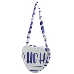 Ho Ho Ho! Christmas Minimalist Heart Shoulder Bag