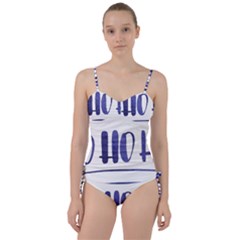 Ho Ho Ho! Christmas Minimalist Sweetheart Tankini Set