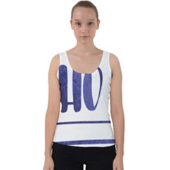 Ho Ho Ho! Christmas Minimalist Velvet Tank Top