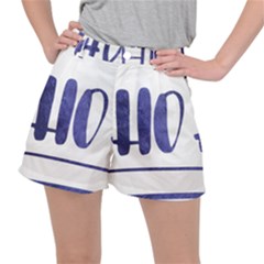 Ho Ho Ho! Christmas Minimalist Women s Ripstop Shorts