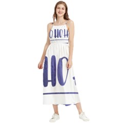 Ho Ho Ho! Christmas Minimalist Boho Sleeveless Summer Dress