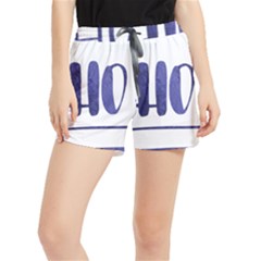 Ho Ho Ho! Christmas Minimalist Women s Runner Shorts