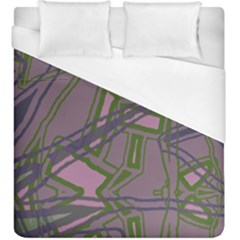 Vibrant Collage Vibes Print Duvet Cover (king Size)