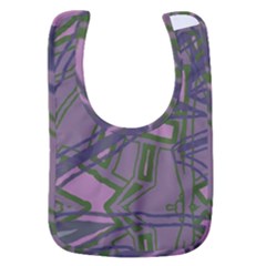 Vibrant Collage Vibes Print Baby Bib