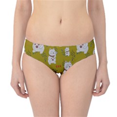 Super Lucky Cat Hipster Bikini Bottoms