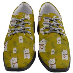 Super Lucky Cat Women Heeled Oxford Shoes