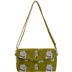 Super Lucky Cat Removable Strap Clutch Bag