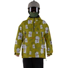 Super Lucky Cat Men s Ski And Snowboard Waterproof Breathable Jacket by GeekLover