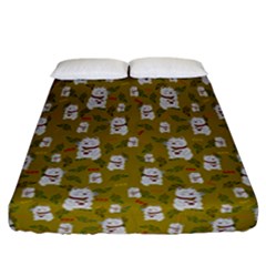 Super Lucky Cat Scaled Fitted Sheet (california King Size)